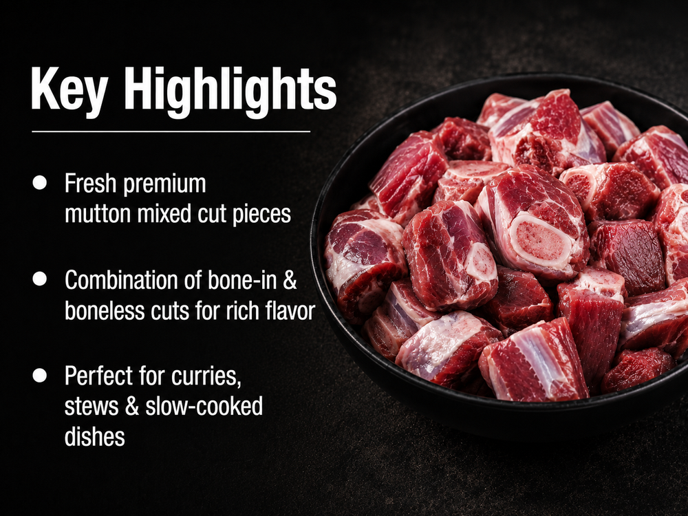 Mutton Mixed Cut 1kg – image 3