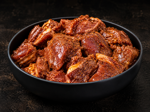 Mutton Sekuwa Marinated
